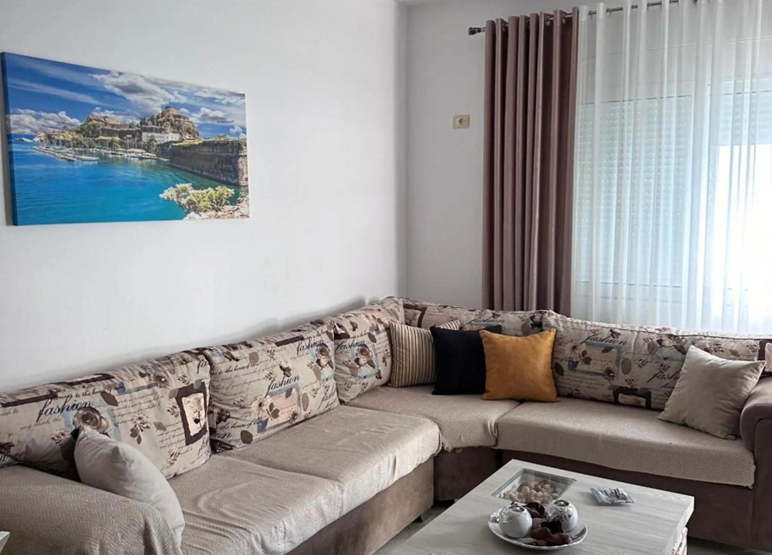 Crystal Sea View Apartment Sarande
